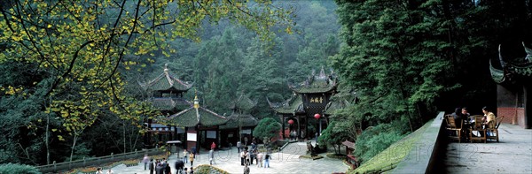 Mont Qingcheng, Chine