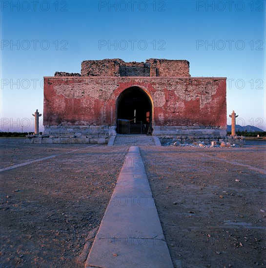 Le mausolée de Qing, Chine