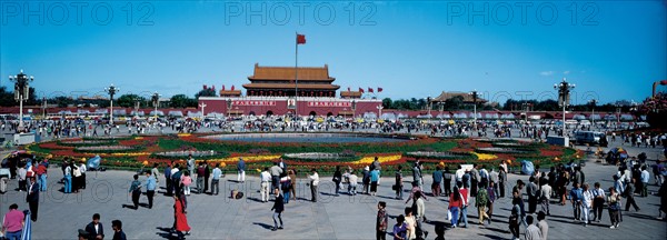 La Place Tian'an Men, Chine
