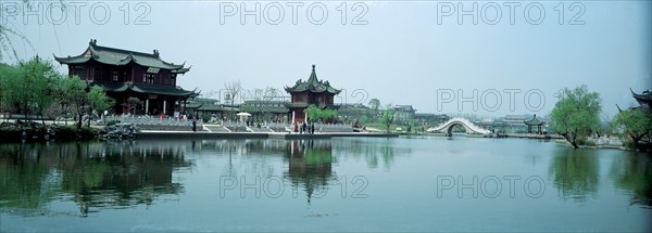 Le Lac de l'Ouest à Yangzhou, Chine