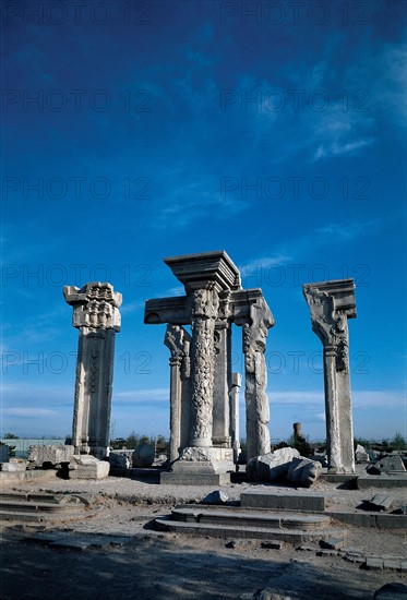 Le parc des ruines du Palais Yuanmingyuan, Chine