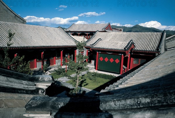 Cour intérieure, Chine