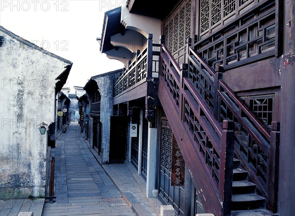 Ville de Wuzhen, Chine