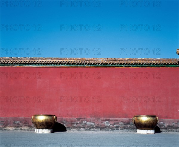 Jarres en cuivre, Pékin, Chine