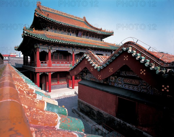 Le pavillon Chongmo, Chine