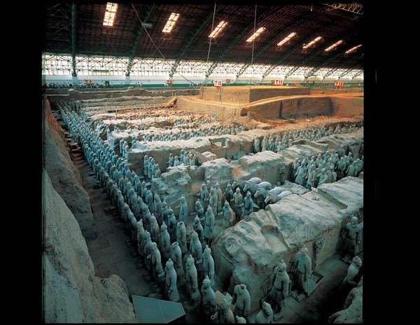 Armée en terre cuite de Lintong, Chine