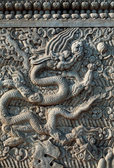 Haut relief, Chine