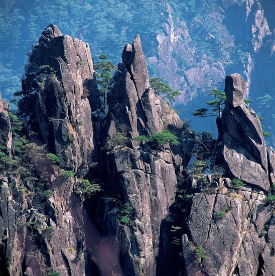 Mont Huang, Chine