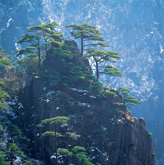 Mont Huang, Chine