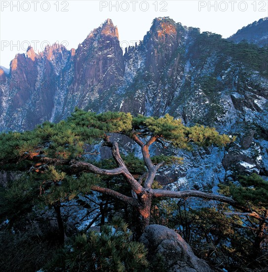 Mont Huang, Chine