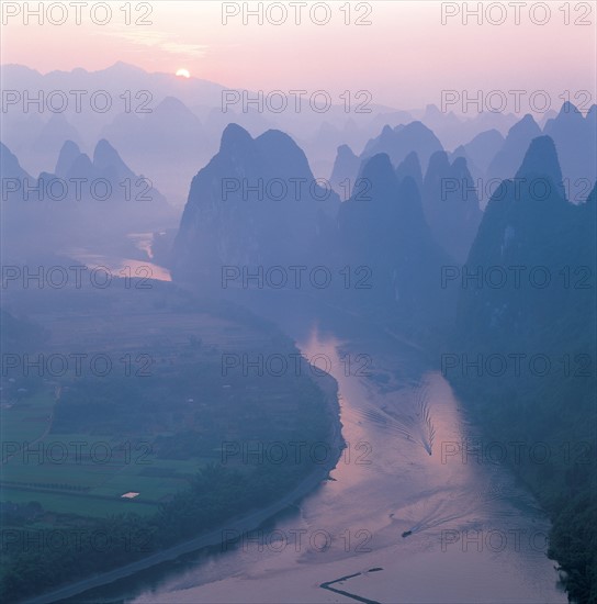 Le Fleuve Li, Chine