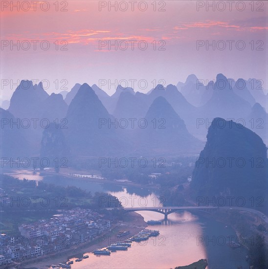 Le Fleuve Li, Chine