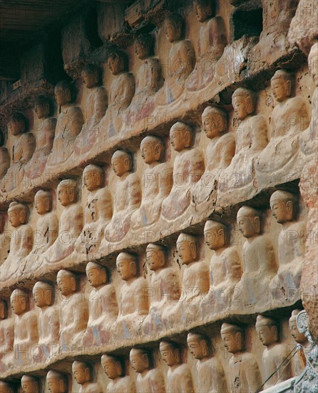 Buddhistic statues, China