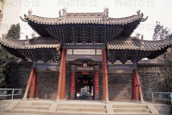 Porche à Tianshui, Gansu