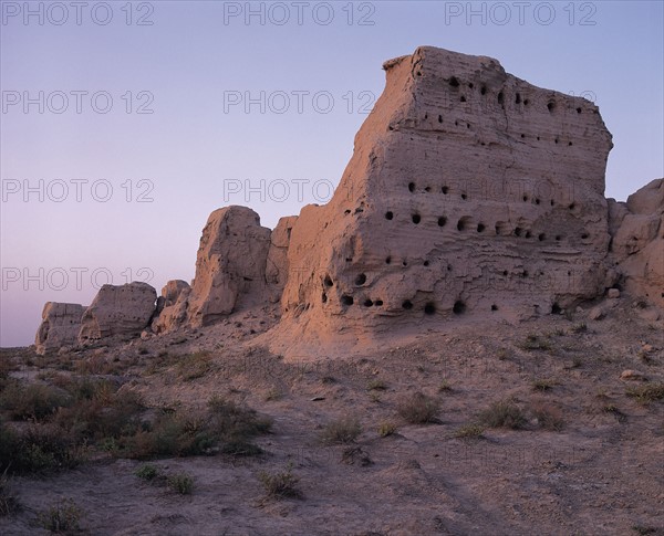 Camel City près de Gaodai, Gansu.