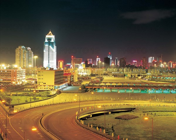 Nightscape of Shenzhen, China