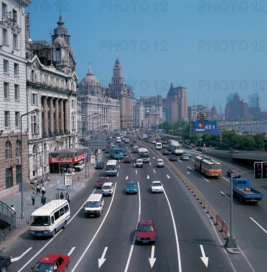 The Bund of Shanghai, China