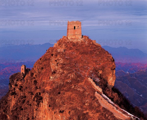 Wangjinglou Watchtower of Simatai section of the Great Wall, Beijng, China