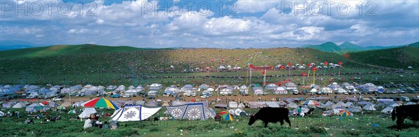 Xiangbala Art Festival in Gannan,Gansu,China