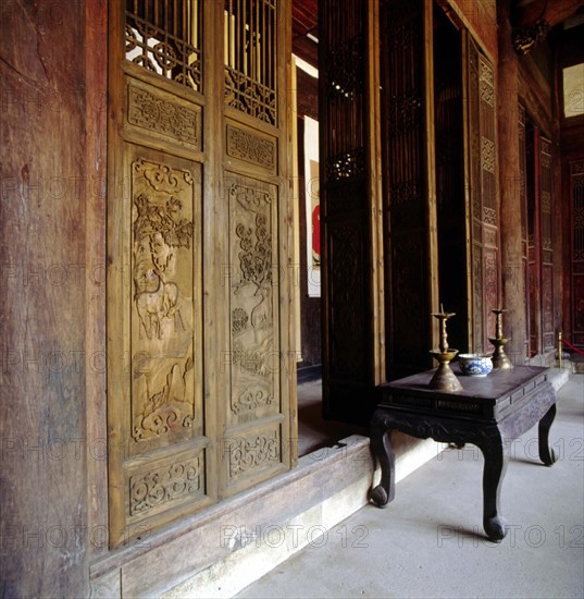 The ancestral temple of Hu family,Jixi County,Anhui Province,China