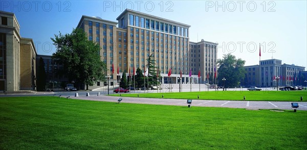 The east main building of Tsing-hua University,Beijing,China