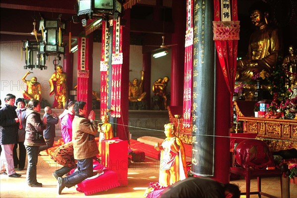 The Baiyun Monastery,Kaifeng,Henan Province?China