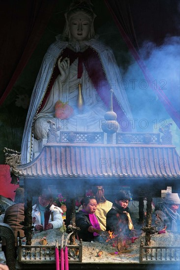 The Baiyun Monastery,Kaifeng,Henan Province?China