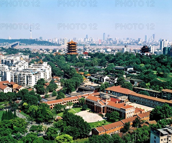 Yellow Crane Tower of Wuhan,China