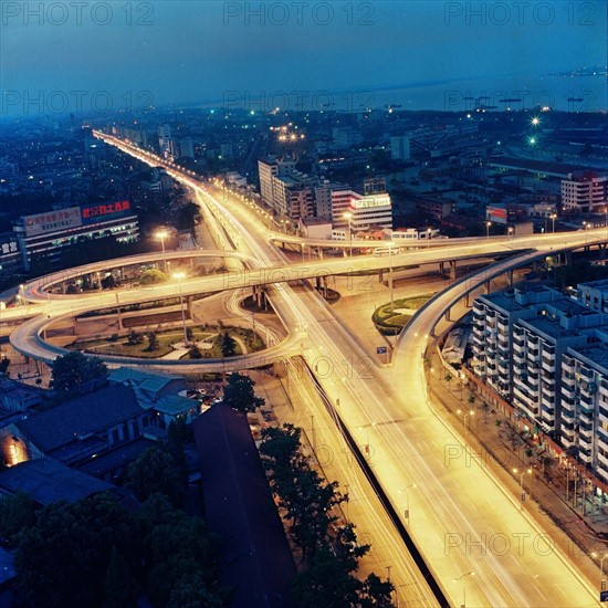 Huangpu road in Wuhan,China