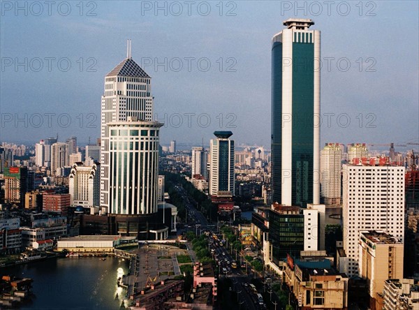 Jianyin Building in Wuhan,China