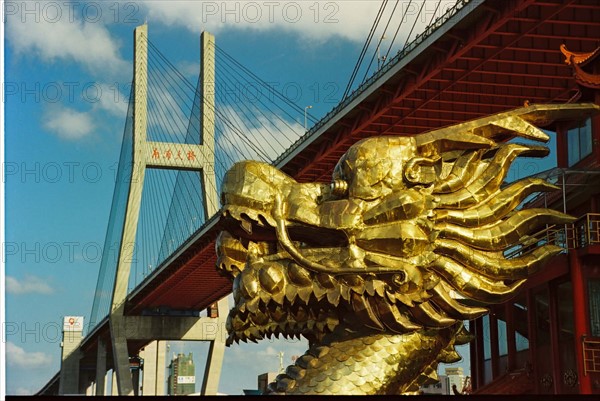 Nanpu Bridge of Shanghai,China