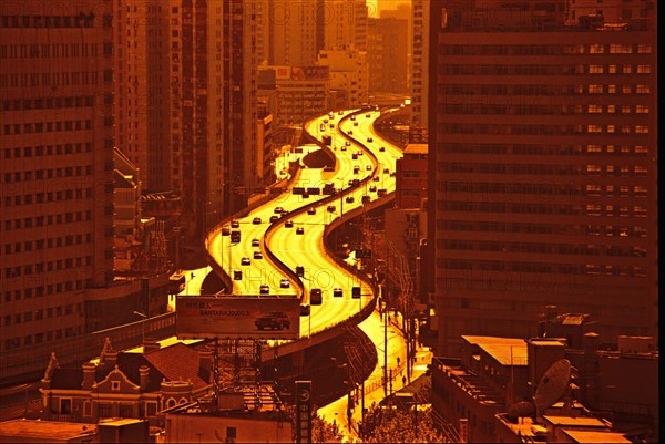 Crossroads of Shanghai,China