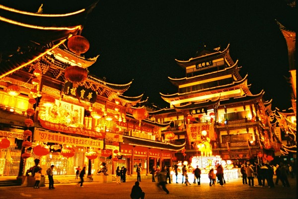 Chenghuang temple of Shanghai,China