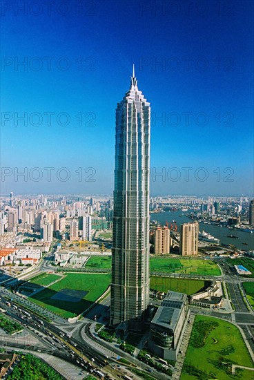 Jinmao building of Shanghai,China