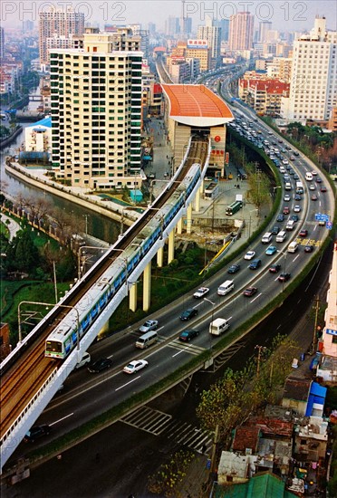 Mingzhu line in Shanghai,China