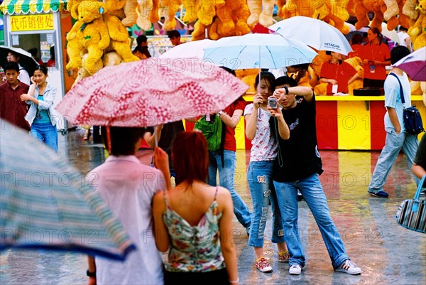 Carnival amusement park of Shanghai,China