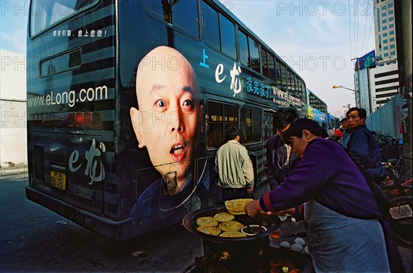 Street vender of Shanghai,China