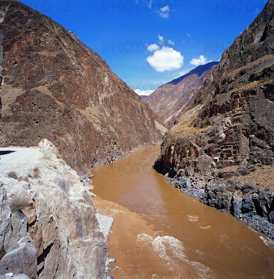 Jinsha River,Yunnan Province,China