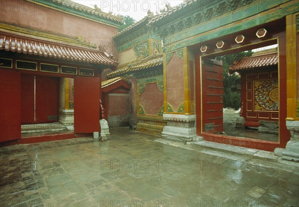 A corner of the Forbidden City,Beijing,China