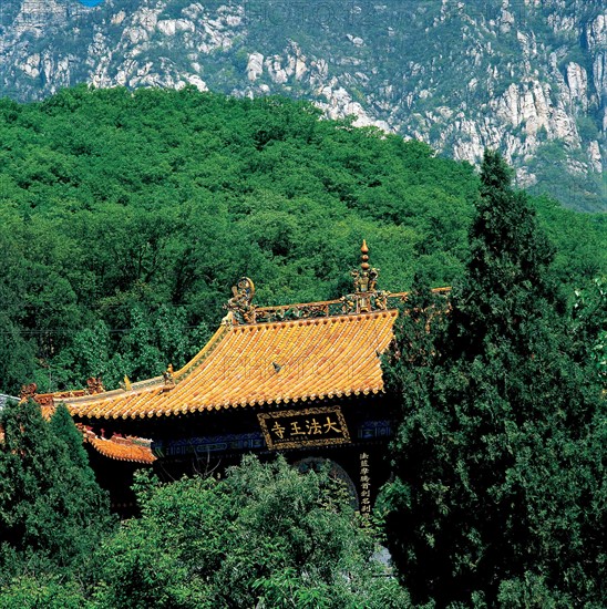 Le Temple Shaolin en Chine
