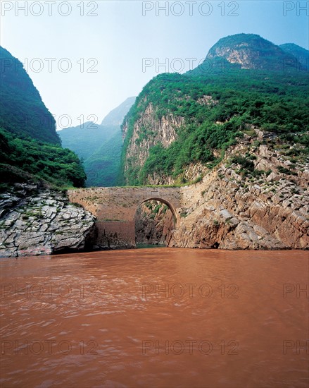 Wuqi Bridge of Wuxia section of Three Gorges,China