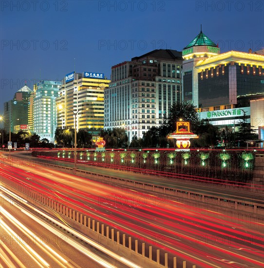 Financial street of Beijing,China