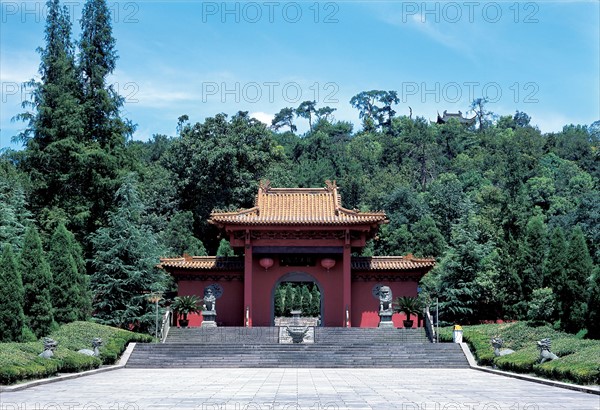 The Qianwang Tomb,Lin'an,Zhejiang Province,China