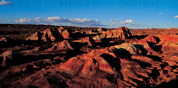 The Colorful City,Gobi,Sinkiang Province,China