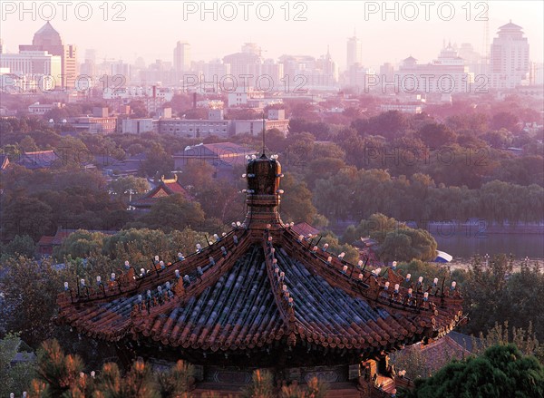 A morning of Beijing,China