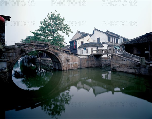 The scenery of Zhouzhuang,Kunshan,Jiangsu Province,China