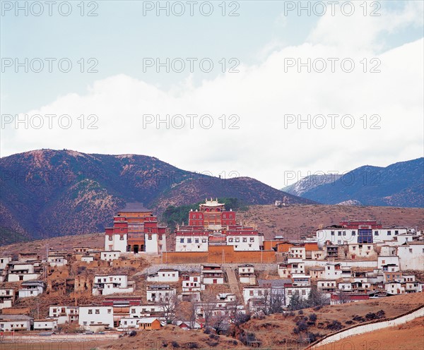 The Songtzanlin Monastery,Zhongdian,Yunnan Province,China
