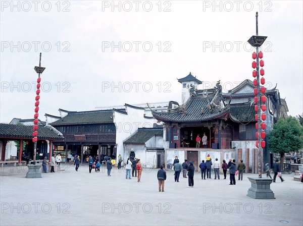 An anciet opera building,Wuzhen,Zhejiang Province,China