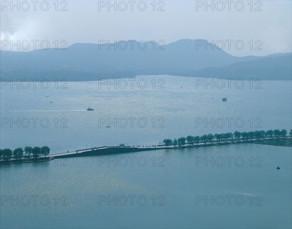 Duanqiao bridge of West Lake,Hangzhou,China