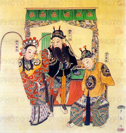 Painting of Peking opera
